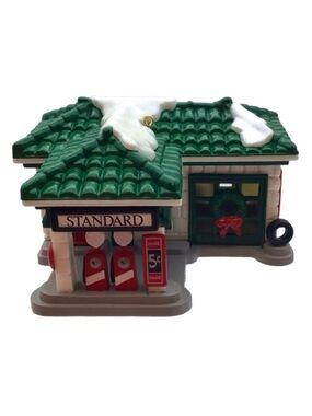 Coca-Cola Trim-A-Tree Collection 1991- 1930’s Service Station Christmas Ornament